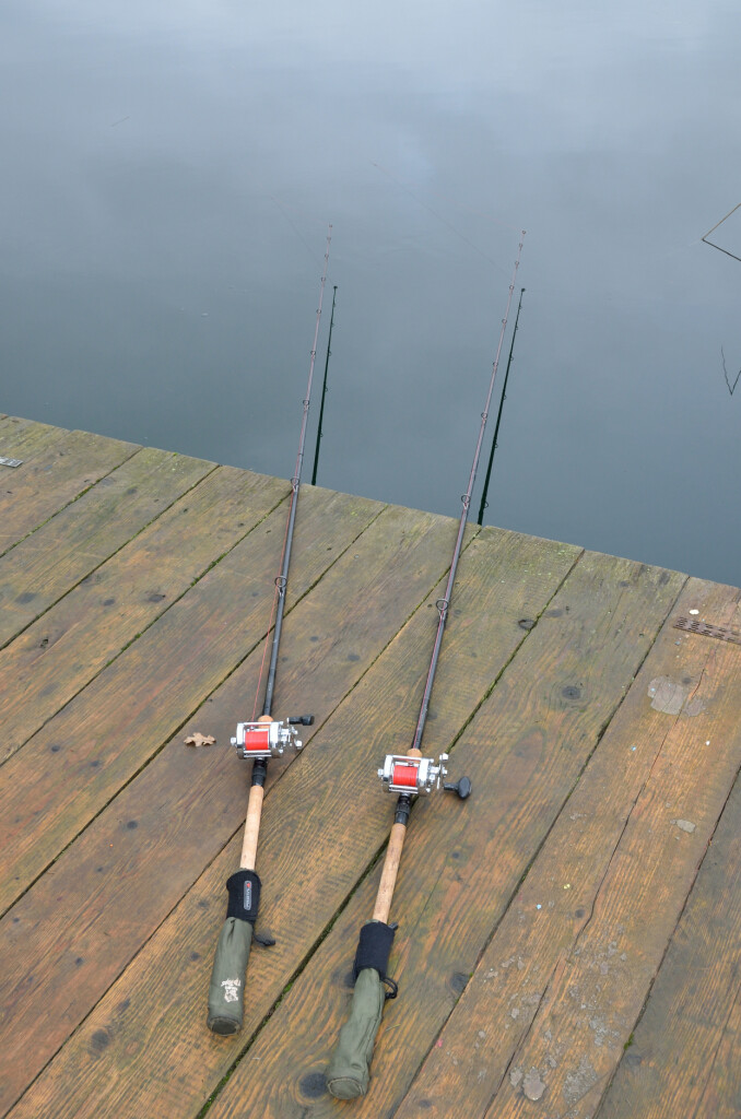 Rods on the floor, no banksticks needed with floats_01